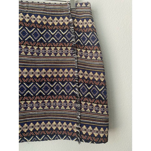 CATO 10 women's Boho Print Aztec mini skirt - Picture 3 of 6